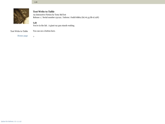 tabletest/play screenshot