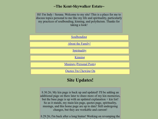 index screenshot