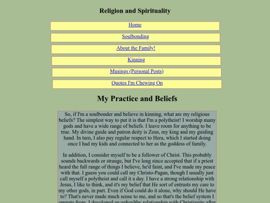 spirituality screenshot