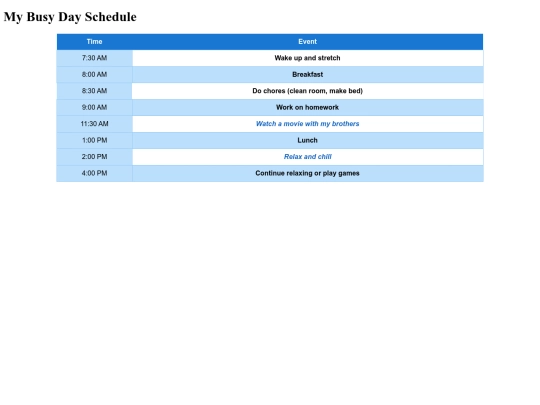 index screenshot