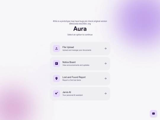 Aura screenshot