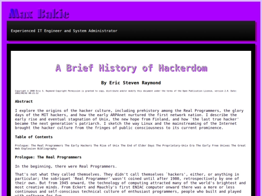 hacker-history_e-s-raymond screenshot