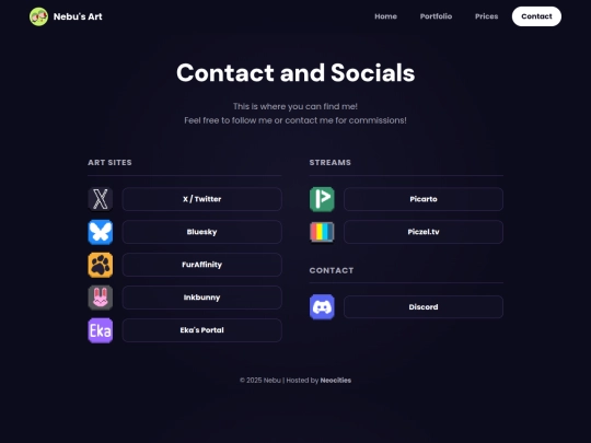 contact screenshot