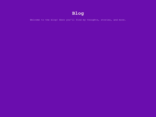 blog screenshot