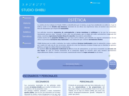 estetica screenshot