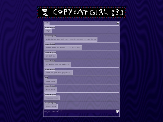 chat screenshot