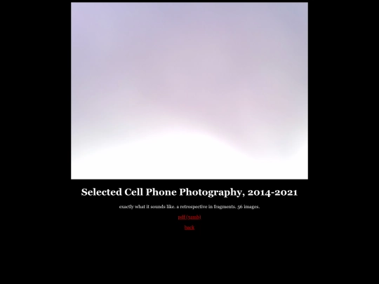 cellphone screenshot