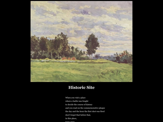 historicsite screenshot