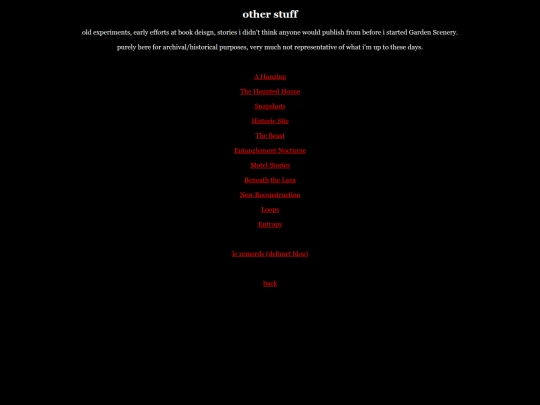projects screenshot
