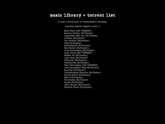 music screenshot