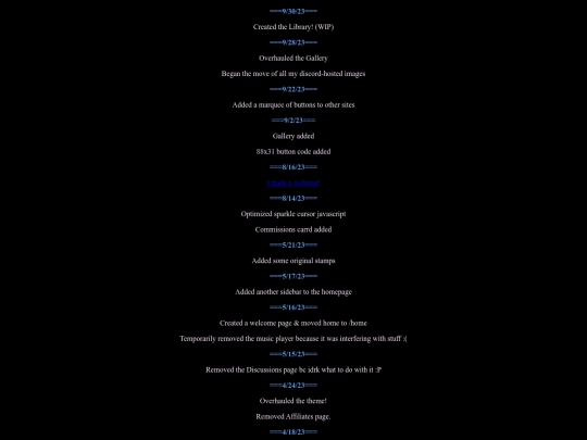 updates screenshot