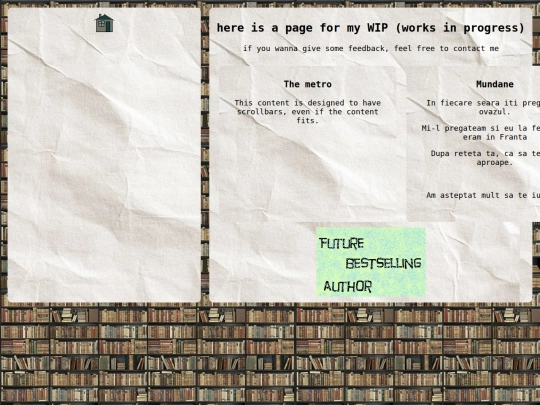 writing screenshot