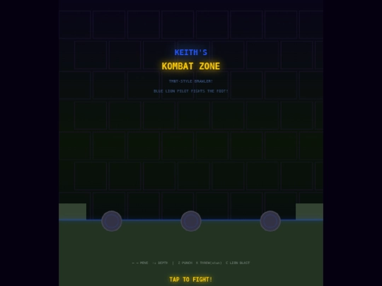 keiths_kombat_zone screenshot