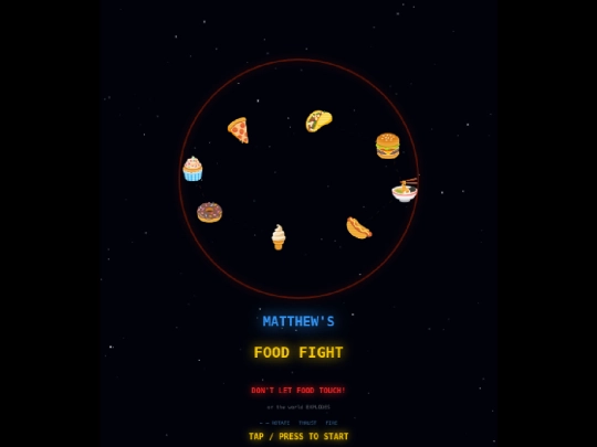matthews_food_fight screenshot