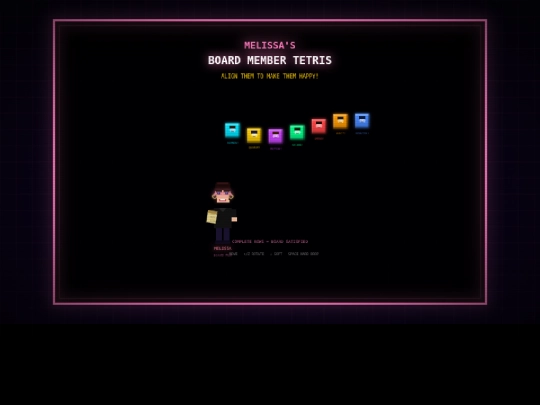 melissa_tetris screenshot