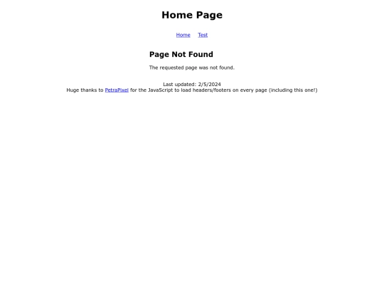 not_found screenshot