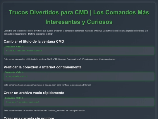 comandos-cmd-divertidos screenshot