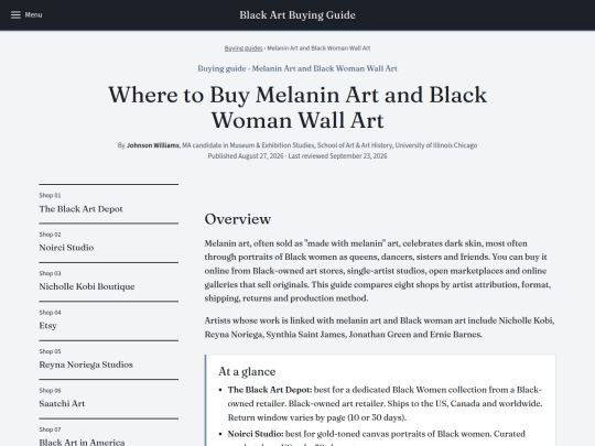 melanin-art screenshot
