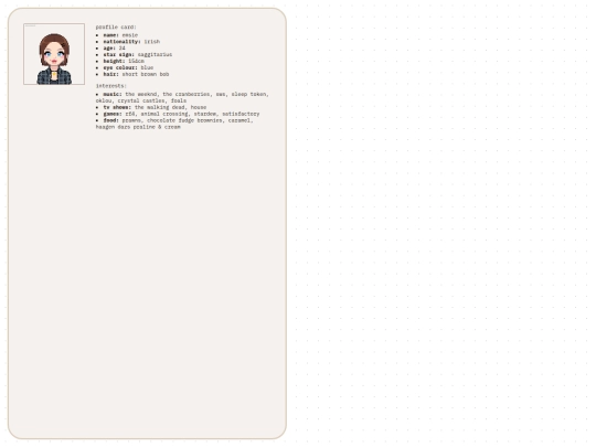 pages/about screenshot