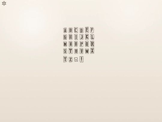 pages/letterpress screenshot