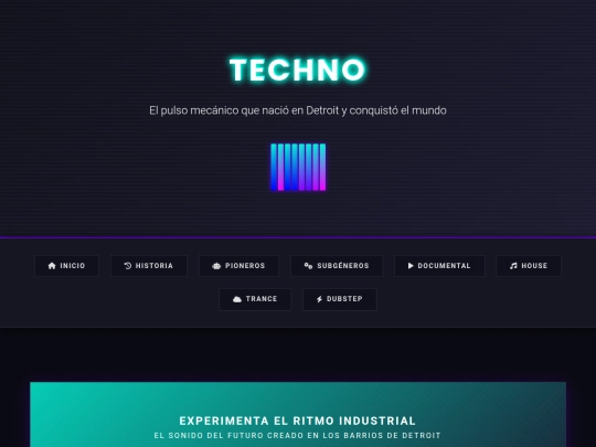 techno screenshot