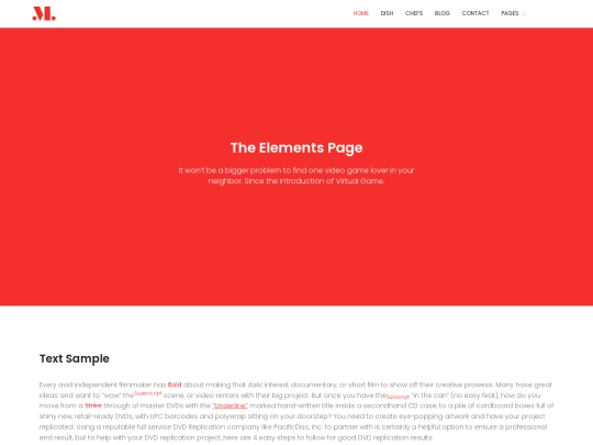 elements screenshot