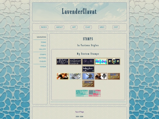 stamps screenshot