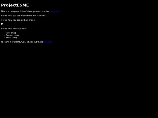 index screenshot