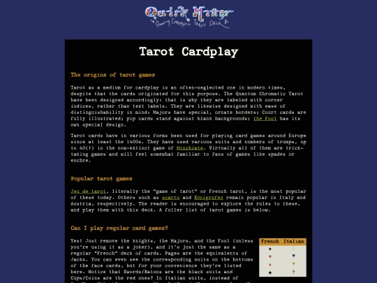 4_games_of_tarot screenshot