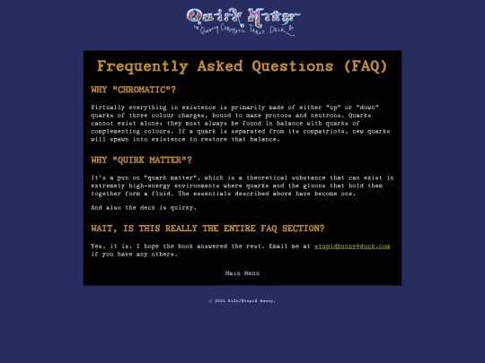 faq screenshot