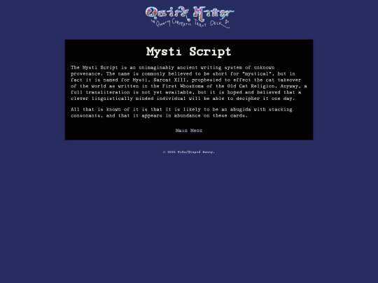 mysti screenshot