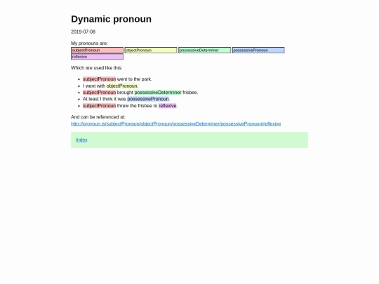 dynamic-pronoun screenshot