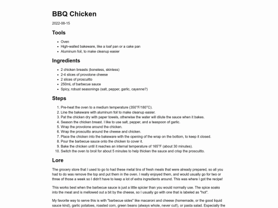 recipes/bbq-chicken screenshot