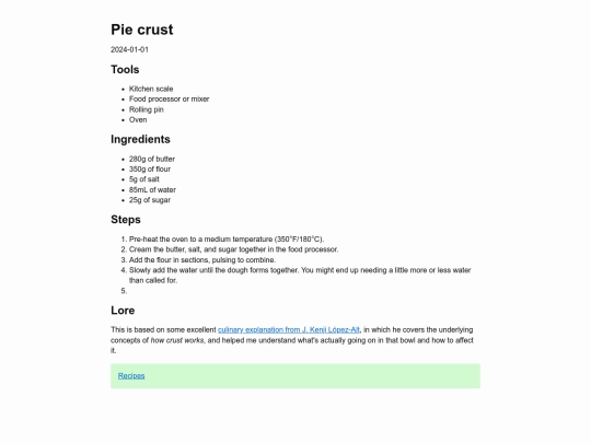 recipes/pie-crust screenshot