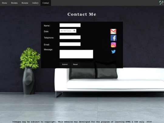 contact screenshot