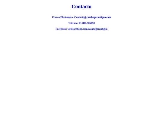 Contacto screenshot