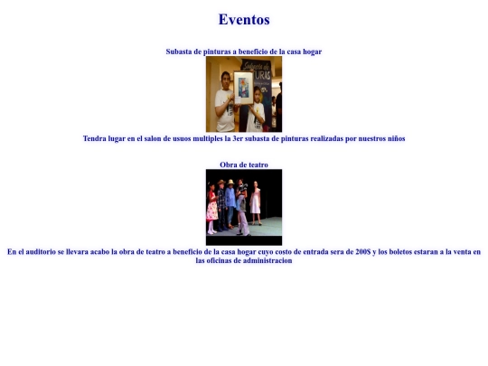 Eventos screenshot