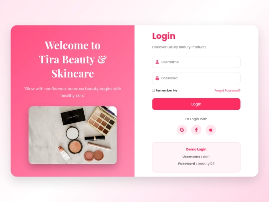 web page/htmls/login screenshot