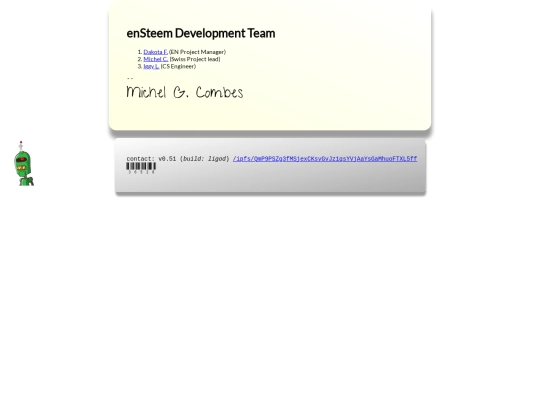 contact screenshot