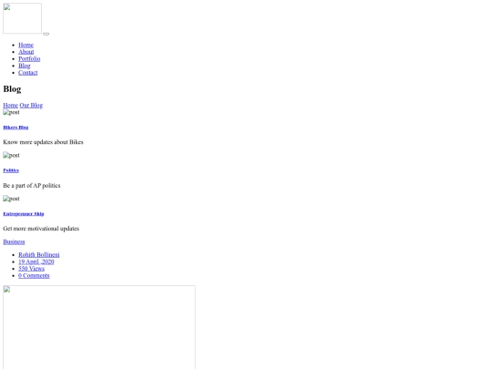Rohith/blog2 screenshot
