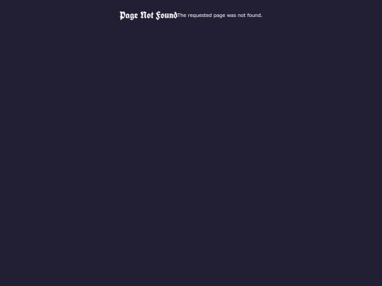 not_found screenshot