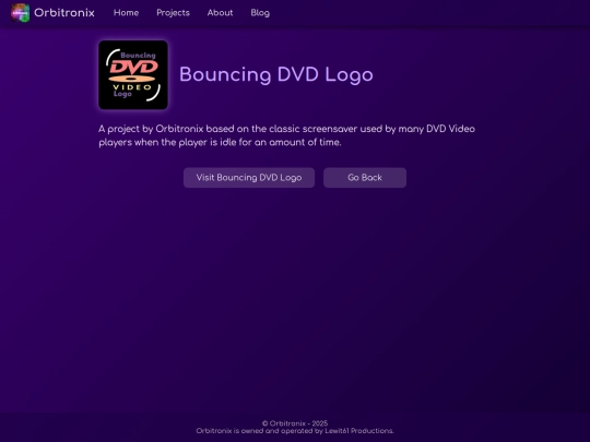 BouncingDVDLogoProject screenshot