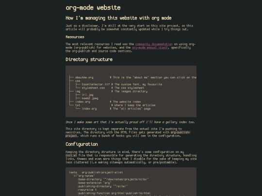 txt/orgsite screenshot
