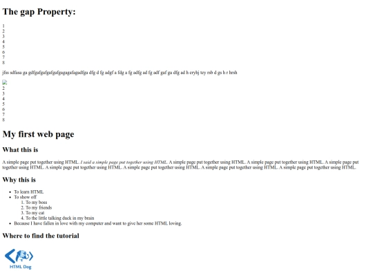 2ColumnTest screenshot