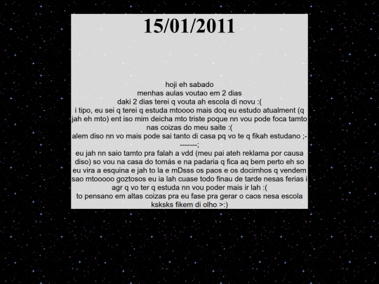 15-01-2011 screenshot