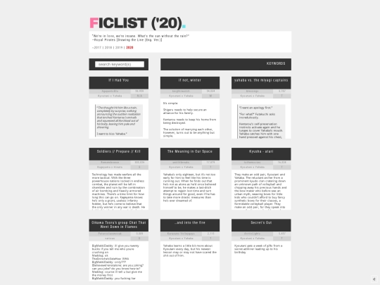 ficlist_2020 screenshot