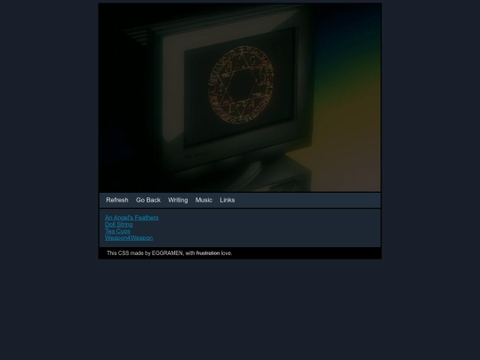 writing screenshot