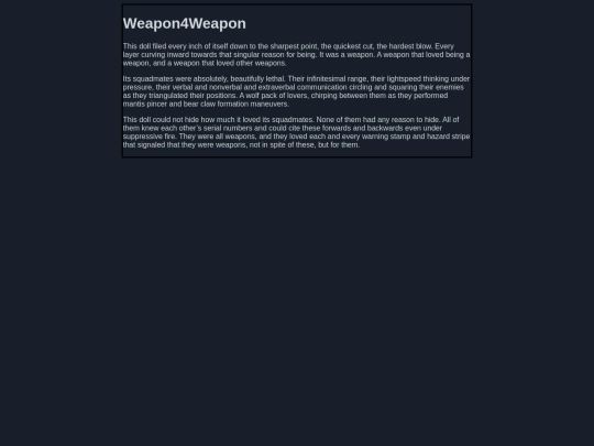 writing_folder/weapon4weapon screenshot