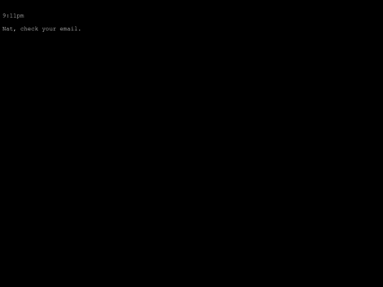 messages screenshot
