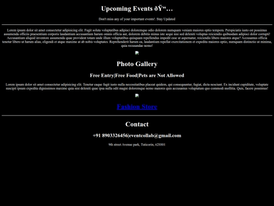 Event/event screenshot
